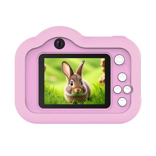 Дитячий фотоапарат з ергономічним дизайном XPRO M03 Pink Panda (47983-M03, PINK PANDA_295) (1815146)