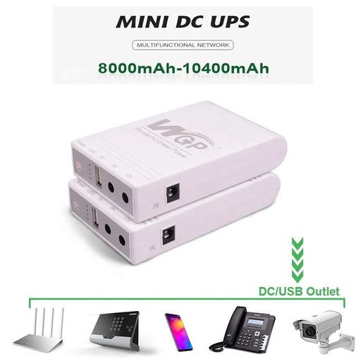 Джерело безперебійного живлення Mini UPS 10400mAh XPRO 38-48Wh (45347-9574_878) (1815171)
