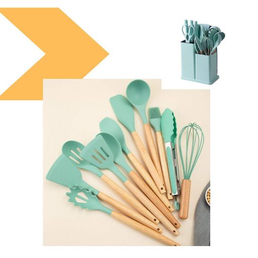 Набір кухонного приладдя з 19 предметів Kitchen Set XPRO DT-62 (49681- DT-62_470) (1815179)
