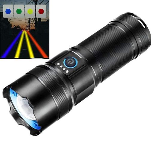 Ліхтар AK180 WHITE LASER LED PM30-TG Power Bank, ЗУ Type-C, zoom, 5 фільтрів (47476-AK180_494) (1815381)