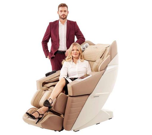 Масажне крісло Casada AlphaSonic III White Khaki (1815541)