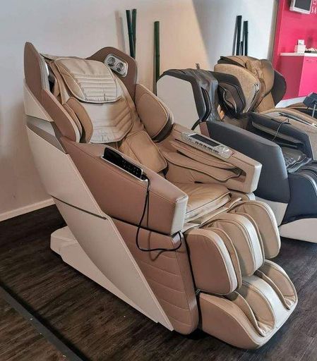 Масажне крісло Casada AlphaSonic III White Khaki (1815541)