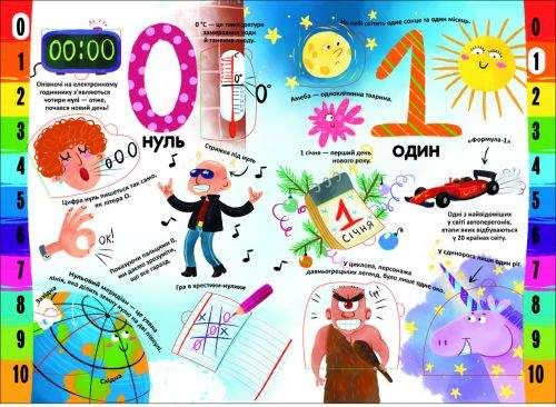 Crystal Книга с секретными окошками. Цифры. Умная книжка, укр (139803) (1832036)