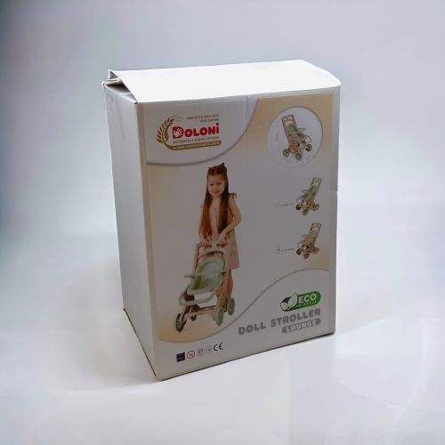 Doloni Коляска для кукол с шезлонгом, эко серия (235453) (1836701)