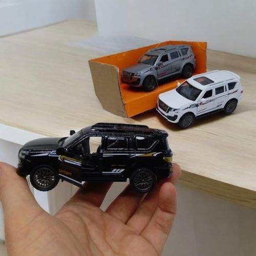 Автопром Машинка металлическая : Nissan внедорожник (белый) (249209) (1840133)