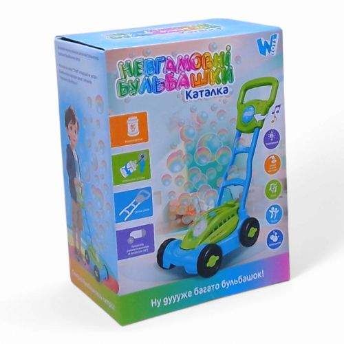 Wtoys Каталка Неугомонные пузыри подсветка, пищалка, бутылка с раствором (розовый) (259916) (1840577)