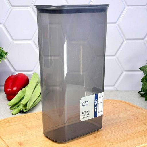 Контейнер для сыпучих продуктов Dunya "Элит" 2,8 л, дымчатый 32024 (1842006)
