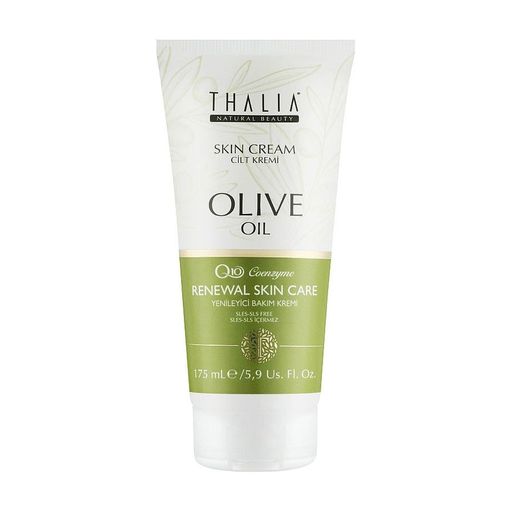 Крем-ліфтинг для обличчя Thalia Q10 Coenzime Renewal Skin Care Skin Cream Olive Oil з коензимом Q10 та оливковою олією, 175 мл