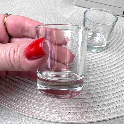 Маленькие гладкие стопки с толстым дном 40 мл 6 шт Uniglass Mini (1845848)