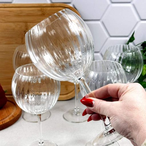 Бокалы для вина стеклянные 580 мл Chef&Sommelier Symetrie Q8707 6 шт (1847366)