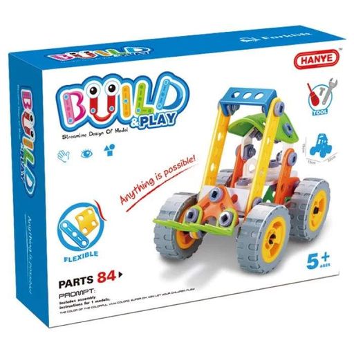 Детский конструктор Build&Play HANYE 84 детали CL0043702 (1848052)