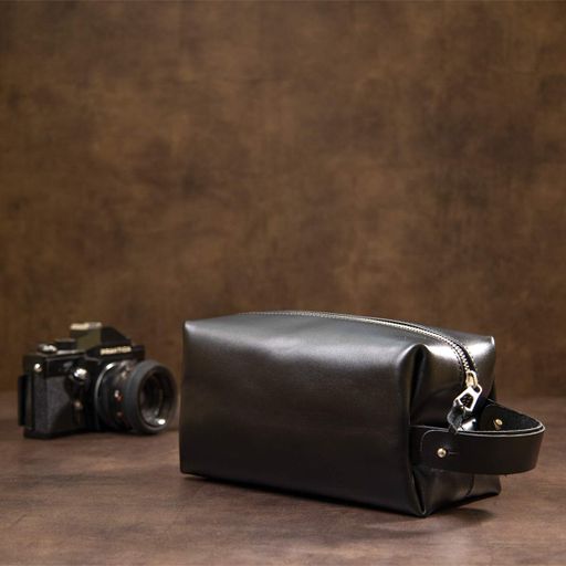 Мужская кожаная косметичка GRANDE PELLE 21х11х9 см CL0050563 (1848053)
