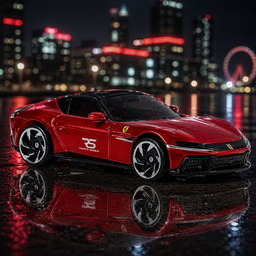 Базовый автомобиль Hot Wheels Ferrari 12Cilindri красный, от 3 лет, 11*3.5*11 см (5785)