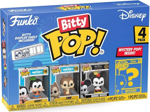 Набор подарочных POP (Bitty): Disney - Goofy 4pk Funko CL0165141 (1853728)