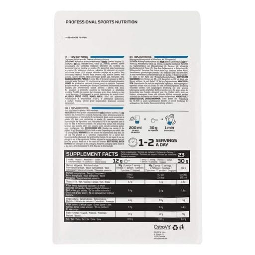 Протеин Whey Protein, 700 граммов - Кокос-миндаль OstroVit CL0187114 (1854792)