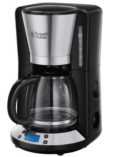Кавоварка крапельна Victoty 1.25л, мелена, чорно-сріблястий Russell Hobbs CL0170561 (1855191)