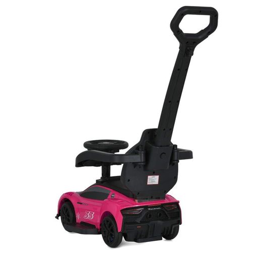 Детская каталка-толокар 2 в 1 с родителькой ручкой Bambi 33х68х31 см CL0142093 (1855480)