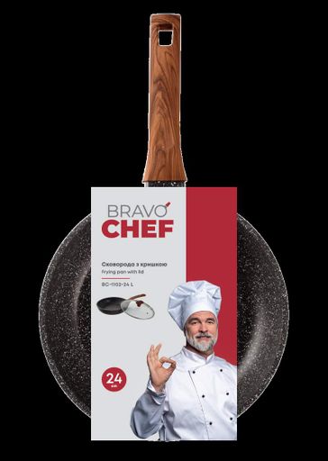 Сковорода 24 см BRAVO CHEF CL0177135 (1855676)