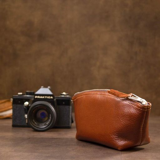 Женская кожаная косметичка GRANDE PELLE 23х10х7 см CL0044747 (1855770)