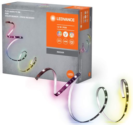Лента светодиодная FLEX AUDIO TV 1,8W, 2M RGB COLORSEN USB LEDVANCE CL0165860 (1855982)