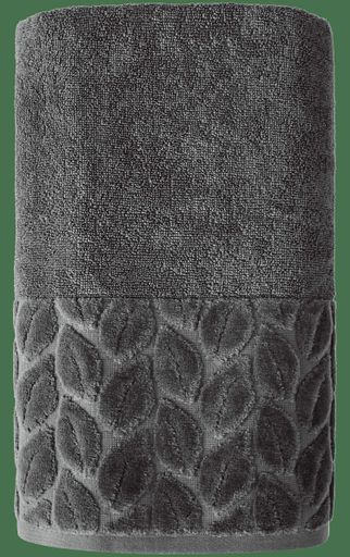 Рушник банний 90х150 см Leaves Dark Gray SOHO CL0175178 (1856053)