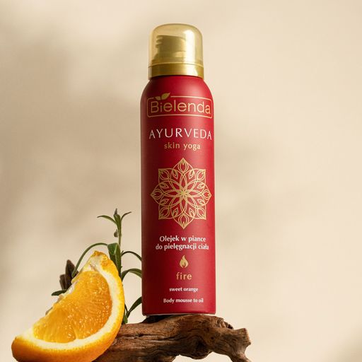 Олія для тіла Bielenda Ayurveda Skin Yoga Body Mousse To Oil, Fire, 150 мл
