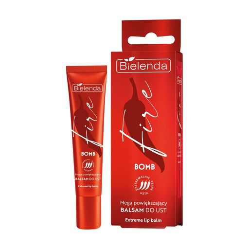 Бальзам для увеличения объема губ Bielenda Fire Bomb Extreme Lip Balm, 10 г