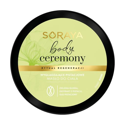 Разглаживающее фисташковое масло для тела Soraya Body Ceremony Rytual Regeneracji, 200 мл