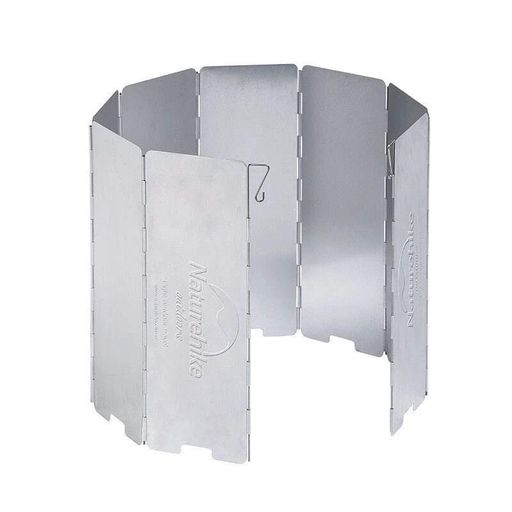 Вітрозахисний екран для пальника Naturehike Nh 10 Nh20cj008 steel (1857080)