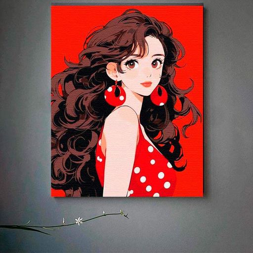 Картина за номерами "Anime girl" ArtCraft 40*50 см 10132-AC (1860719)