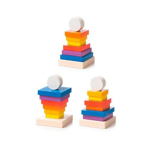 Пірамідка LD-14 CUBIKA з дерева 15269 (1860730)