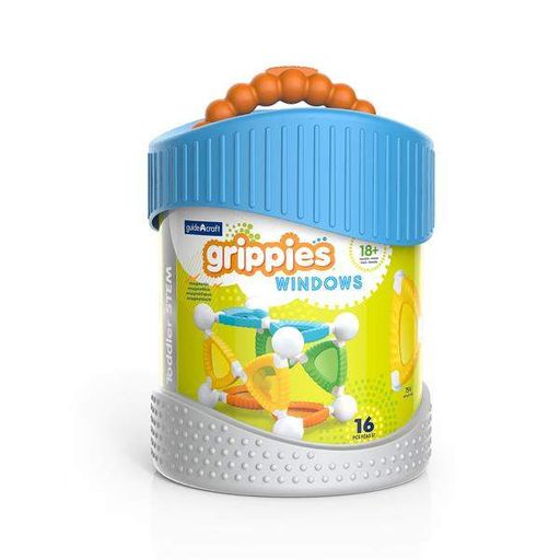 Магнітний конструктор Guidecraft Grippies Windows, 16 деталей (G8315) (1863053)