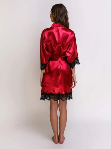 Халат женский Angelo dolce l-12 46-48 M-L Бордовый (1864863)