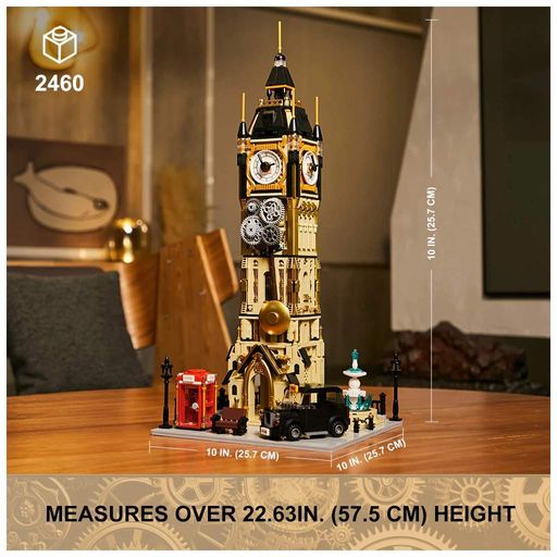 Конструктор Pantasy Original - Steampunk Парк Годинникова вежа в стилі стімпанк (85008) (1865230)