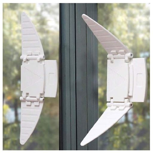 Фиксатор для раздвижных дверей и шкафов Angel wings 2шт в упаковке (1866367)