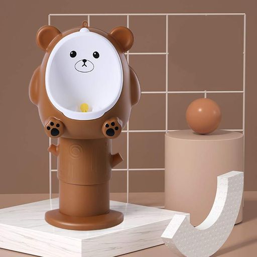 Дитячий пісуар для привчання хлопчика Teddy малий BTL1 Коричневий (1866452)