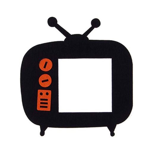 Накладка для декору вимикача і захисту стіни RD900BTV рамка телевізор Чорний (1866489)