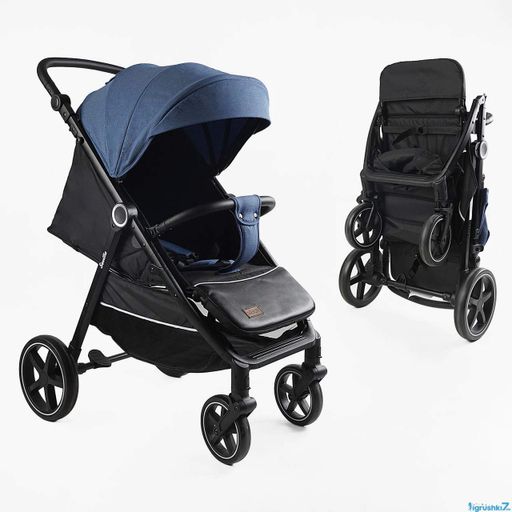 Коляска JOY Sevillia S-64600 прогулочная детская с дождевиком и футкавером (1869554)