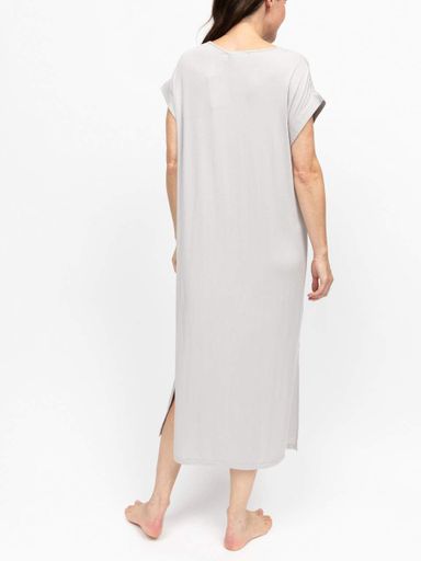 Довга нічна сорочка Nora Rose Willow 2368 із модалу 18/2XL Сірий (5051877660076) (1878189)
