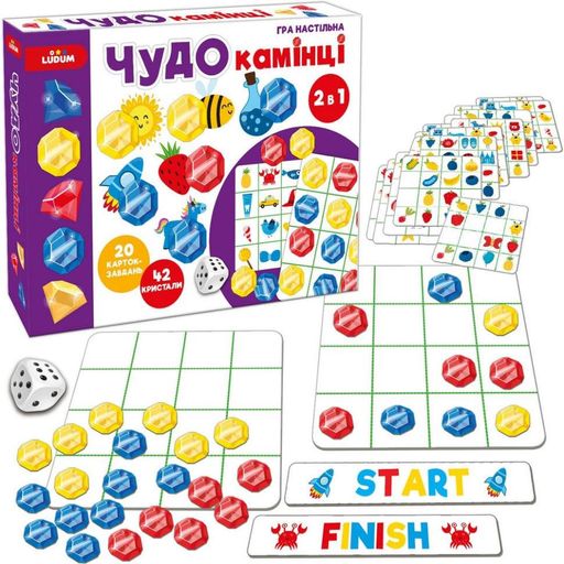 Игра настольная "ЧУДО-камушки" ME5032-12 (1883853)