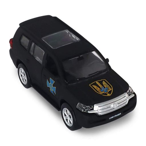 Автомодель серии "Шевроны Героев" Toyota Land Cruiser "ЦСО "АЛЬФА" TechnoDrive KM6010SA (1884853)
