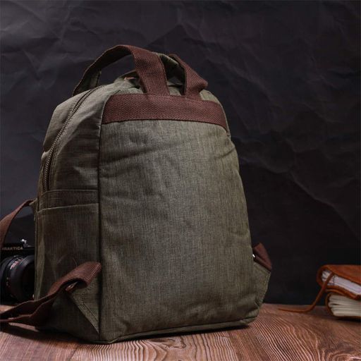 Рюкзак текстильный Vintage 25,5х27,5х14 см CL0012419 (1887191)