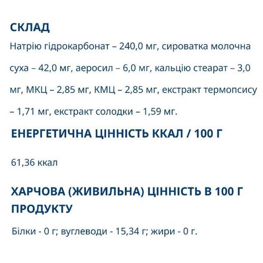 Комплекс для профилактики дыхательной системы Farmakom Таблетки с Термопсисом от Кашля + Экстракт Солодки 20 таб (1887946)