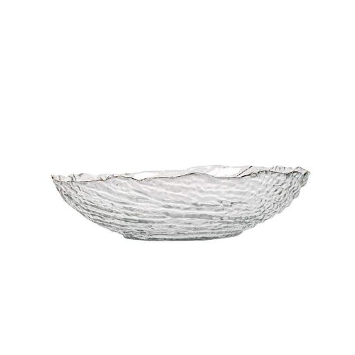 Салатник стеклянный Stenson Whirlpool R93029-13 Прозрачный круглый диаметр 13 см (R93029-13) (1889100)