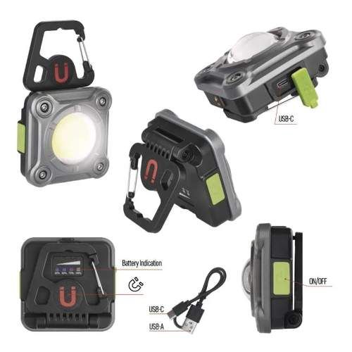 Фонарь LED EMOS P4543, до 6.5 часов работы, 1200 лм, IP44, аккумулятор 2000 мАч (1889285)