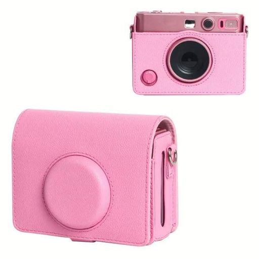 Набор камера моментальной печати Fujifilm Instax Mini Evo Hybrid Gentle Rose + чехол + фотопленка 20 шт + фотоальбом 64 + наклейки (1890159)