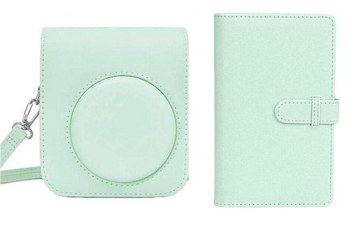 Набор камера моментальной печати Fujifilm Instax Mini 12 Green + чехол + фотопленка 20 шт + фотоальбом 108 + фоторамка (1890352)