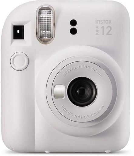 Набор камера моментальной печати Fujifilm Instax Mini 12 White + чехол + фотопленка 20 шт + фотоальбом 108 + наклейки 20 шт + (1890357)