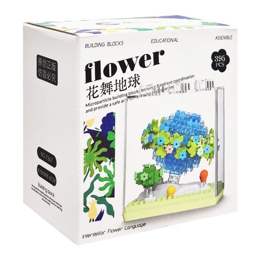 Конструктор Flower Language 7347 в колбе, 395 деталей Bambi Детский (1890984)
