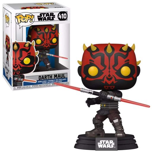 Фігурка Funko Pop Star Wars Darth Maul 10 см (FP SW 410) (1891476)